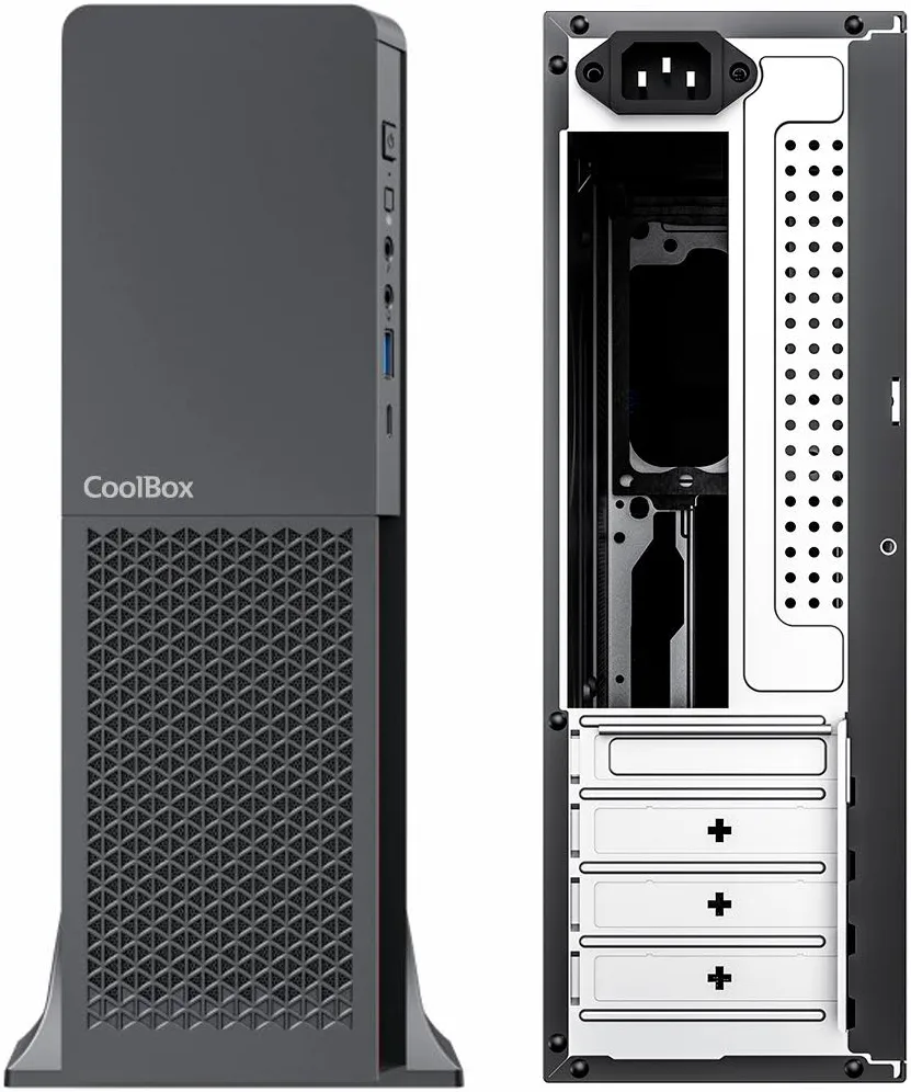 CoolBox T313 Slim mATX - vue 2