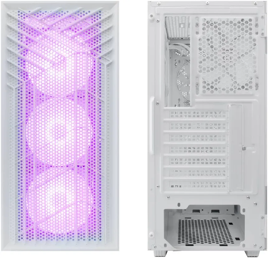 Coolbox GA300 Grid Line ARGB White - vue 4