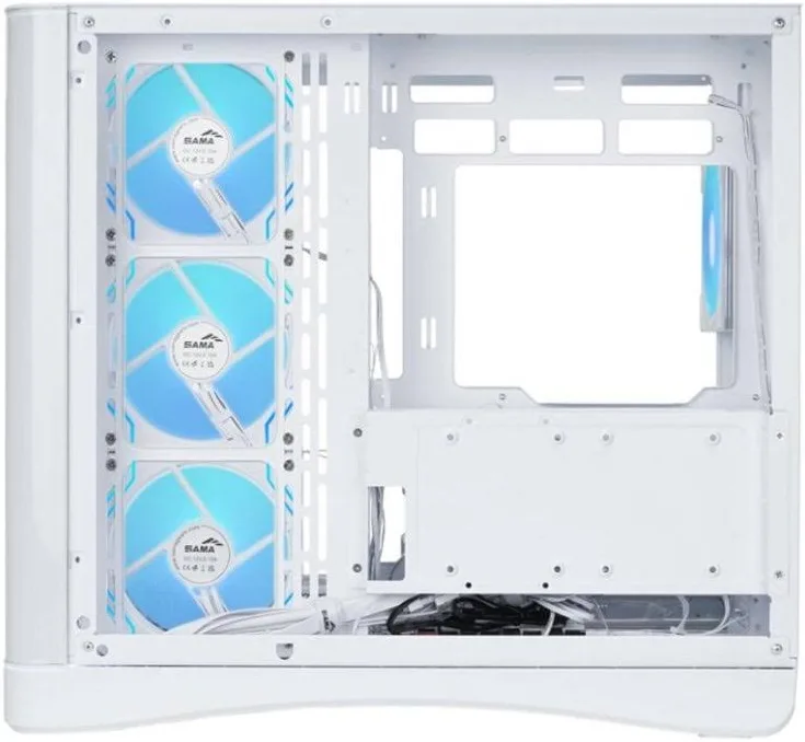 Sama Gears V62 ATX RGB White - vue 3