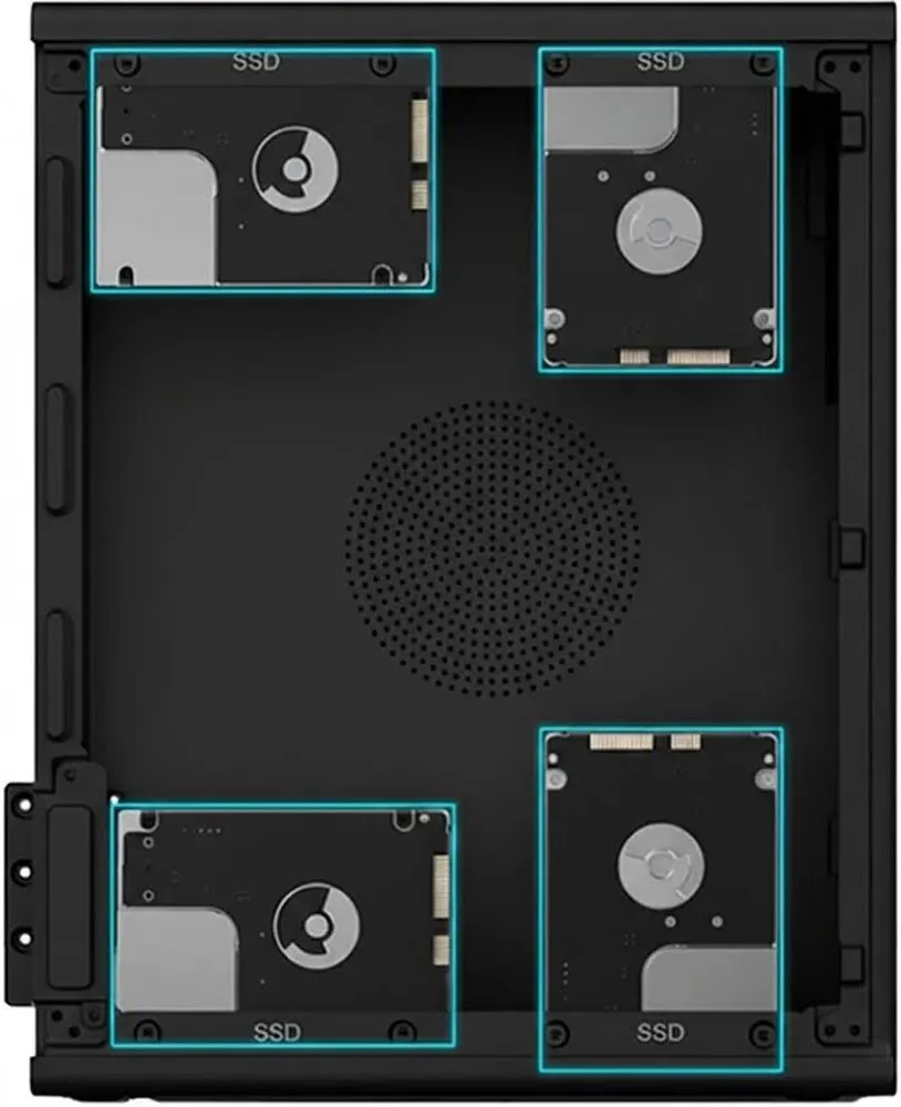 CoolBox T100 Slim mATX - vue 3