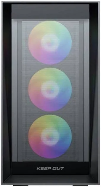 Keep Out XC-911PROXL+ ATX/E-ATX/ITX RGB - vue 3