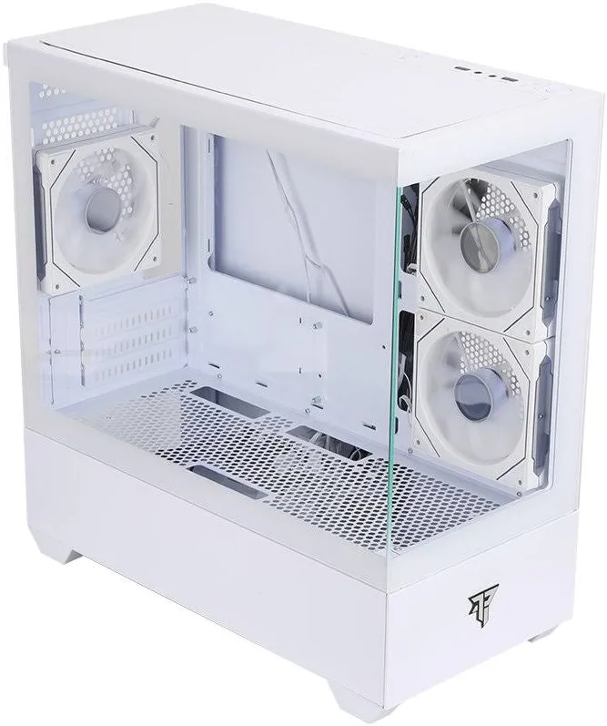Tempest Lumina mATX RGB White - vue 3