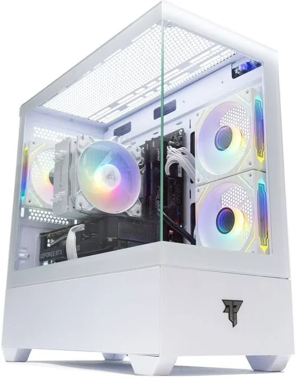 Tempest Lumina mATX RGB White - vue 4