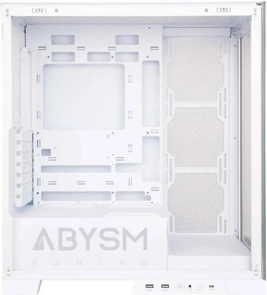 Abysm Danube Sava H500 ATX RGB White - vue 3