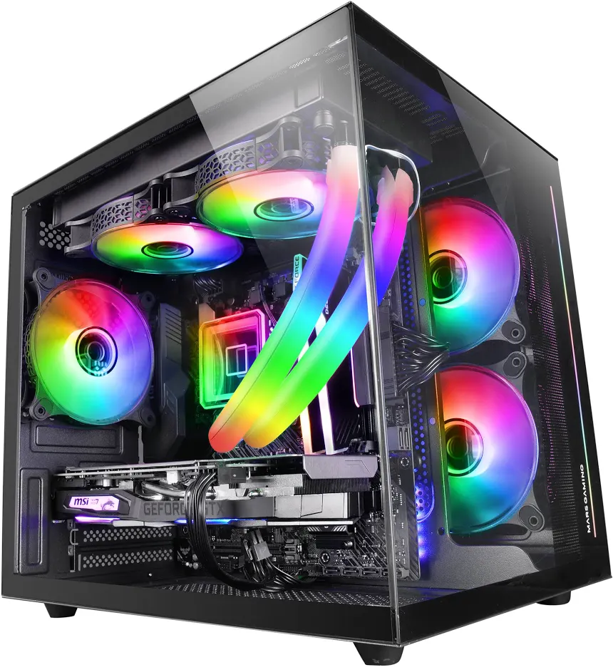 Mars Gaming MC-VIEW ITX - vue 3
