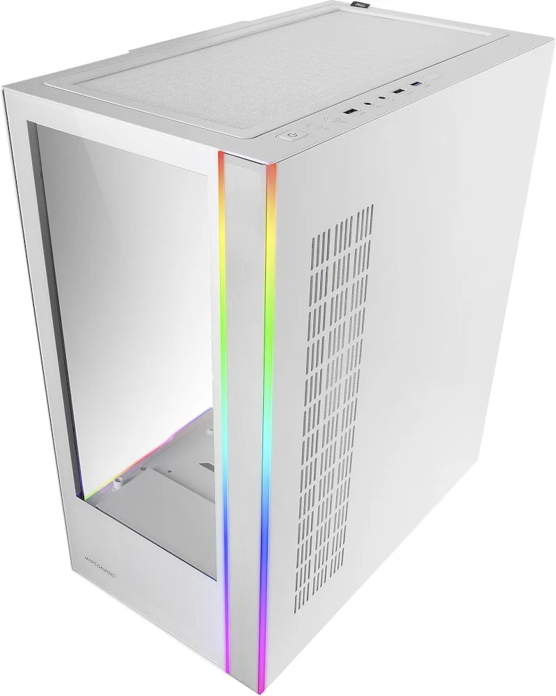 Mars Gaming MC-Ultra Tower E-ATX RGB White - vue 4