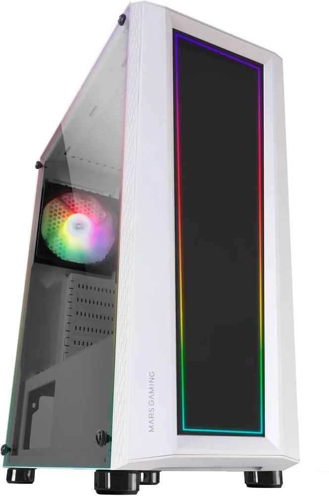 Mars Gaming MC-ART FRGB ATX RGB White