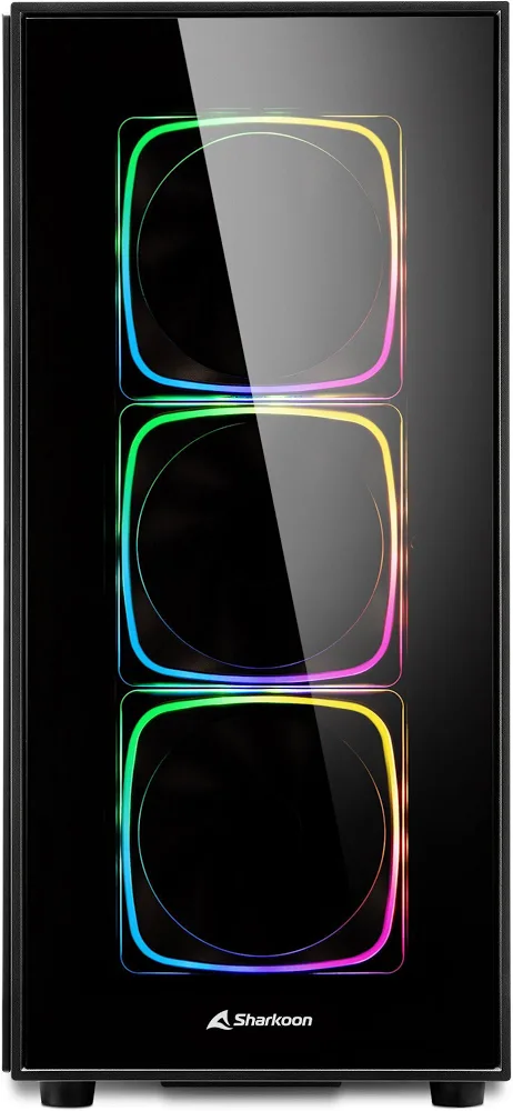 Sharkoon TG6 mATX RGB - vue 2