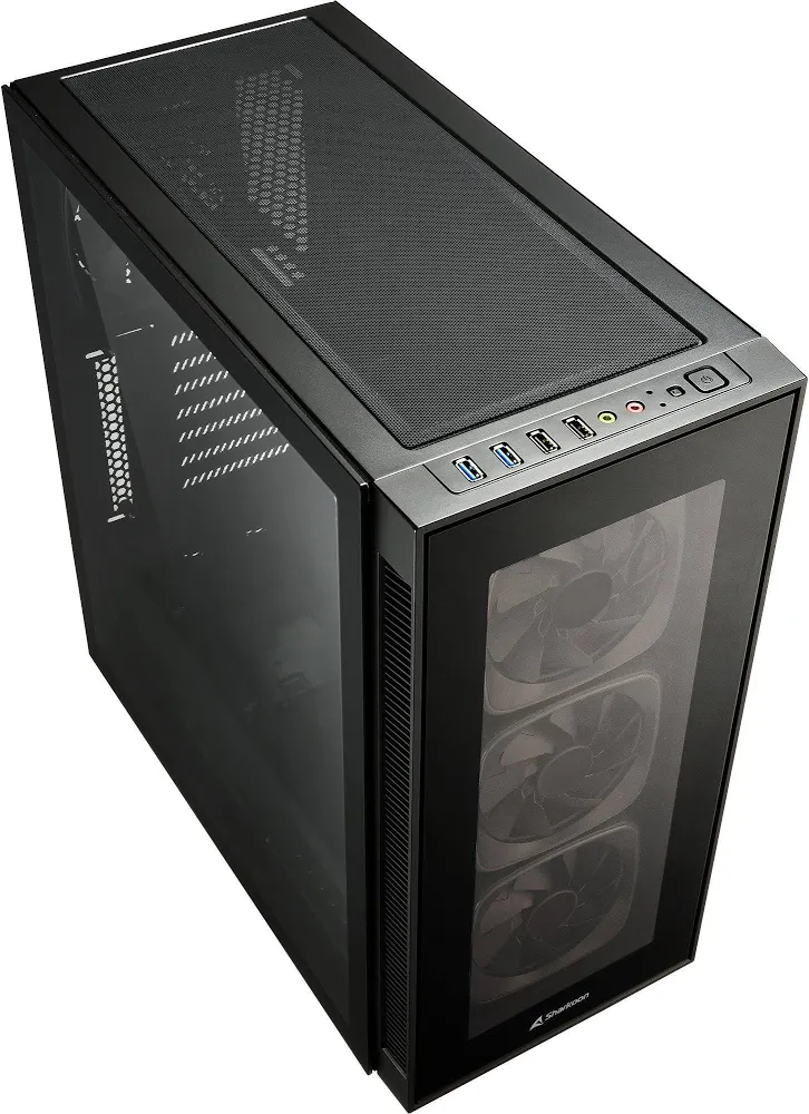 Sharkoon TG6 mATX RGB - vue 3