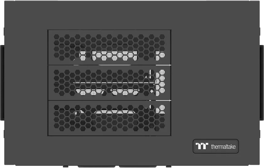 Thermaltake AX100 mATX Black - vue 2