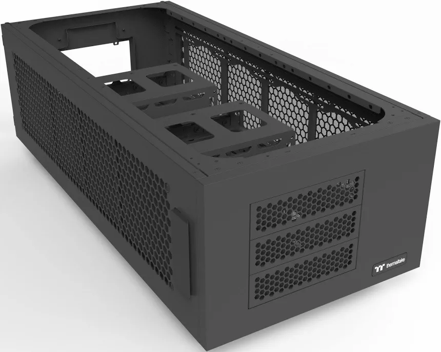 Thermaltake AX100 mATX Black - vue 3