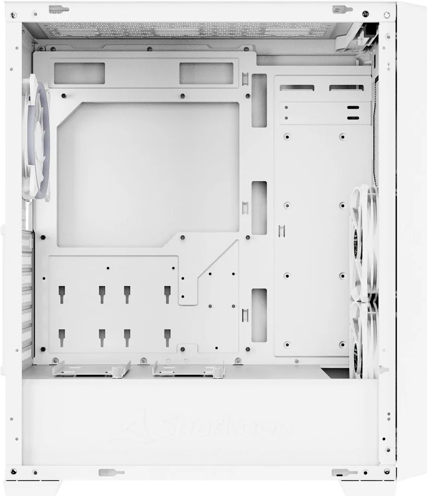 Sharkoon VS8 RGB White mATX - vue 3