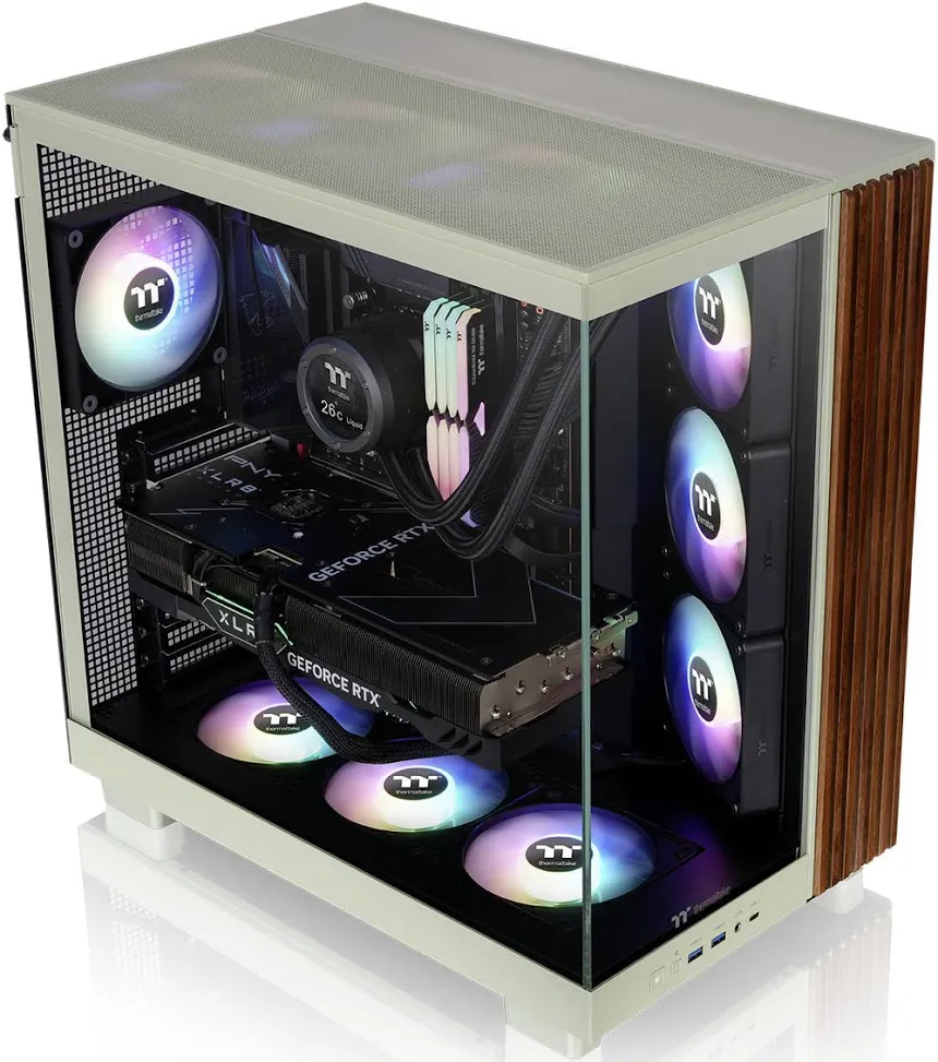 Thermaltake View 380 XL WS ARGB mATX RGB - vue 5