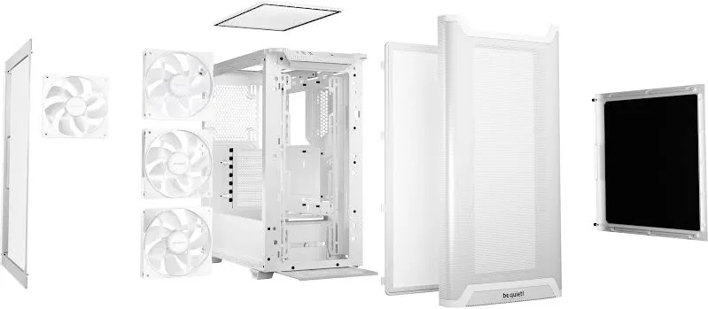 be quiet! Pure Base 501 LX ATX White - vue 4