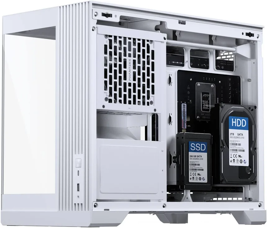 Phanteks XT V3 mATX White - vue 5