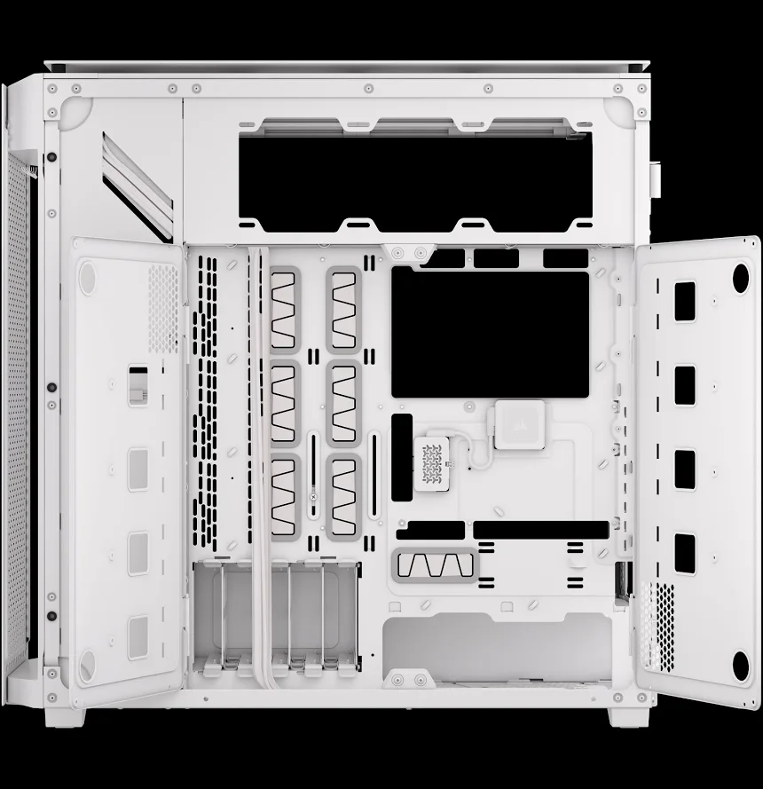 Corsair iCUE LINK 9000D RGB ATX White - vue 5