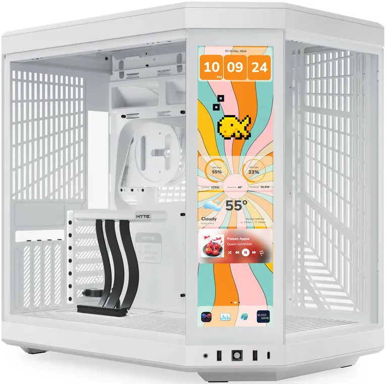 Hyte Y70 Touch Infinite White ATX