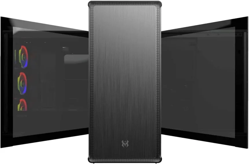 M.RED Iron Glass E-ATX - vue 2