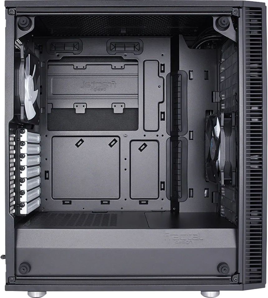 Fractal Design Define C TG Black ATX - vue 3