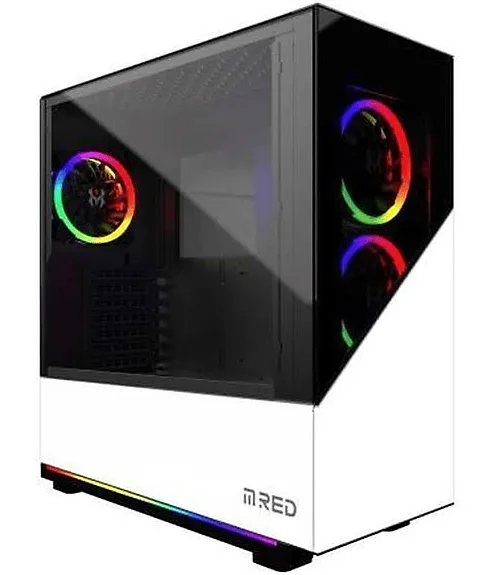 M.RED ELITE WHITE ATX RGB