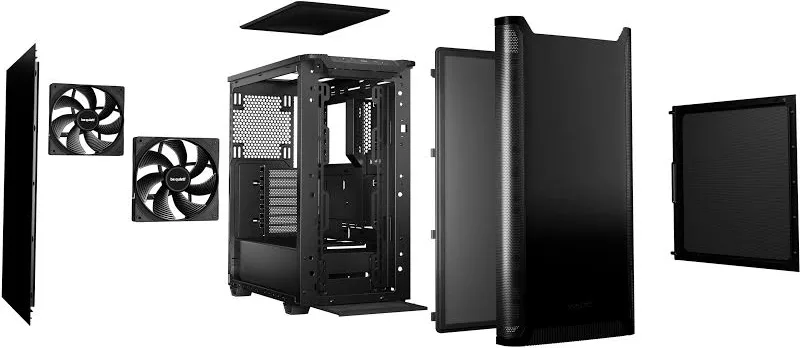 be quiet! Pure Base 501 ATX - vue 4