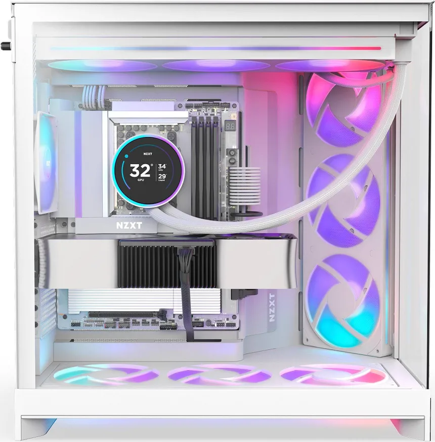 NZXT H9 Flow RGB ATX - vue 4