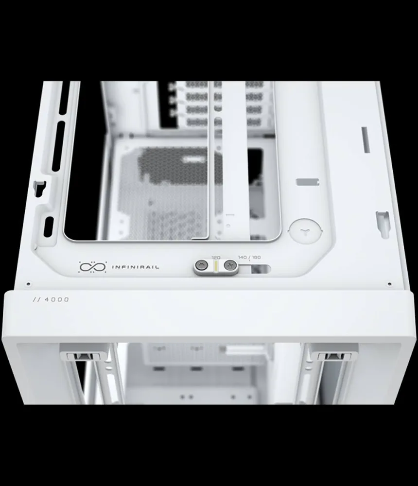 Corsair FRAME 4000D ATX White - vue 2