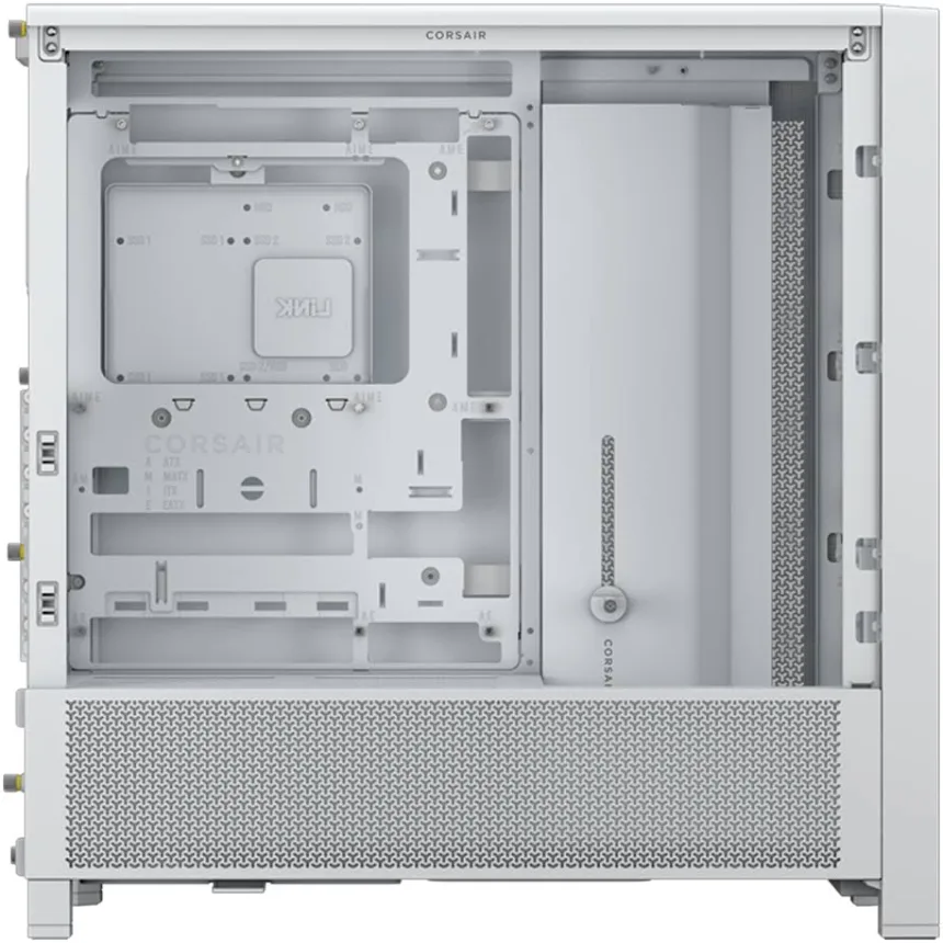 Corsair FRAME 4000D ATX White - vue 4