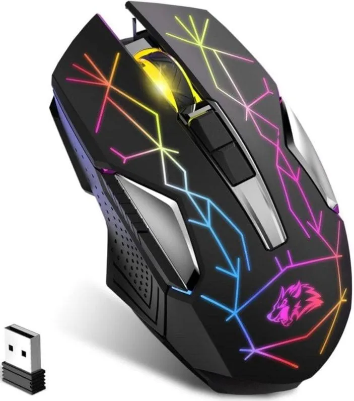 Armure Mecanique 2400 DPI Wireless RGB - vue 1