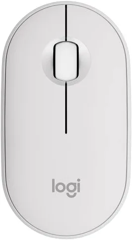 Logitech Pebble Mouse 2 M350s Blanc - vue 1