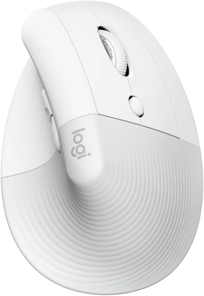Logitech Lift Blanc - vue 1