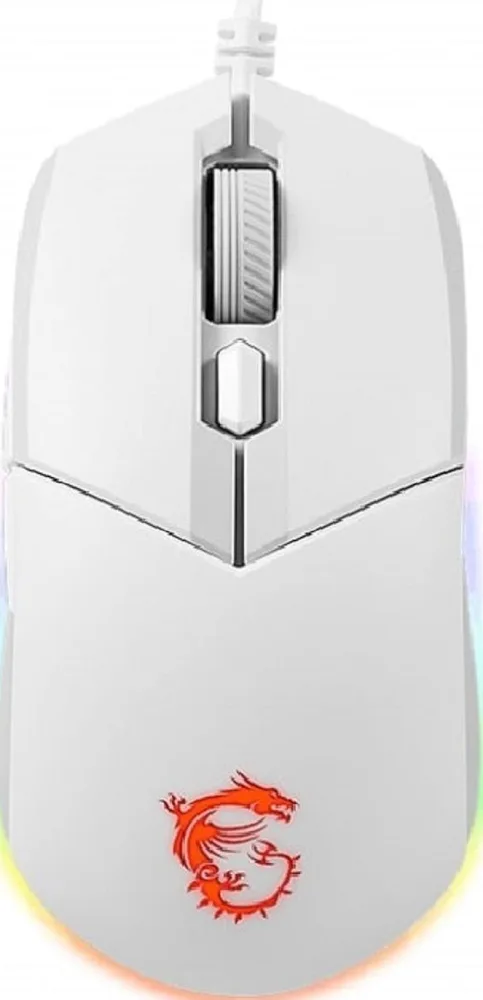 MSI Clutch GM11 Blanc - vue 1