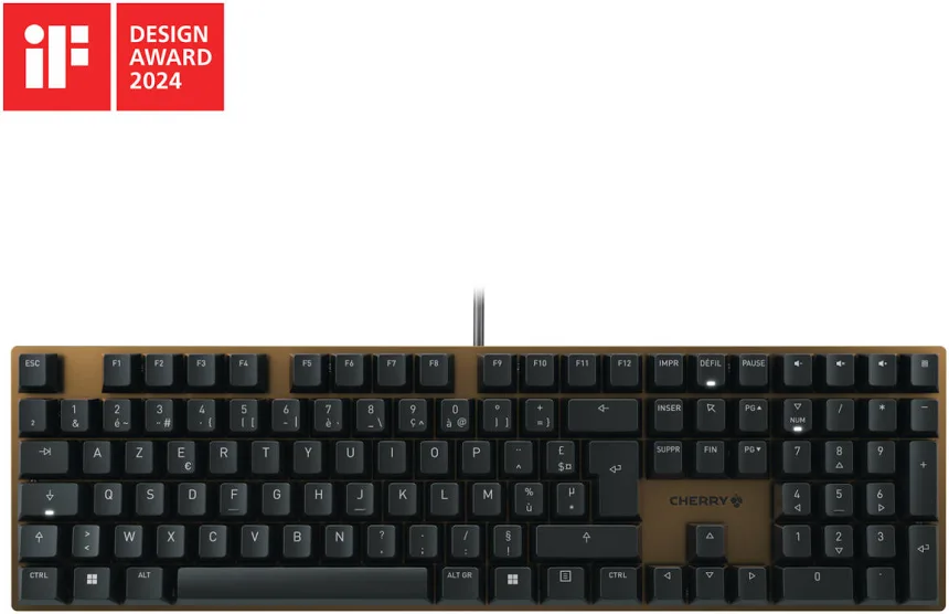 CHERRY KC 200 MX Noir - vue 1
