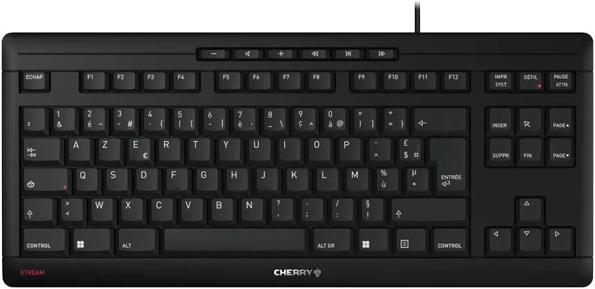 CHERRY Stream TKL Noir - vue 1