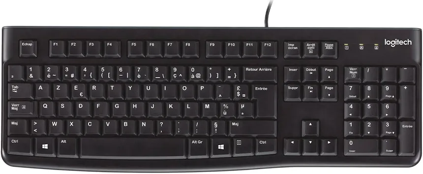Logitech K120 Noir - vue 1