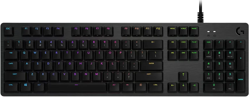 Logitech G G512 Carbon GX Brown Tactile - vue 1