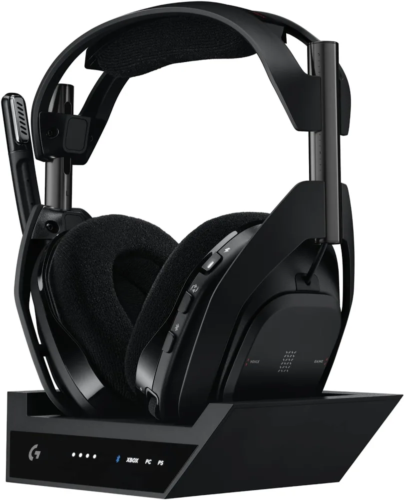 Logitech G Astro A50 X Lightspeed Noir - vue 1