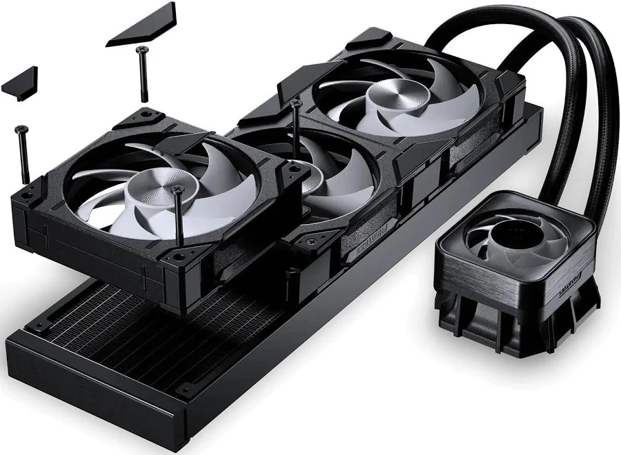 Phanteks Glacier One 360D30 X2 360mm Noir - vue 5