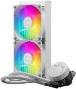 Cooler Master MasterLiquid 240L Core ARGB Blanc - vue 2