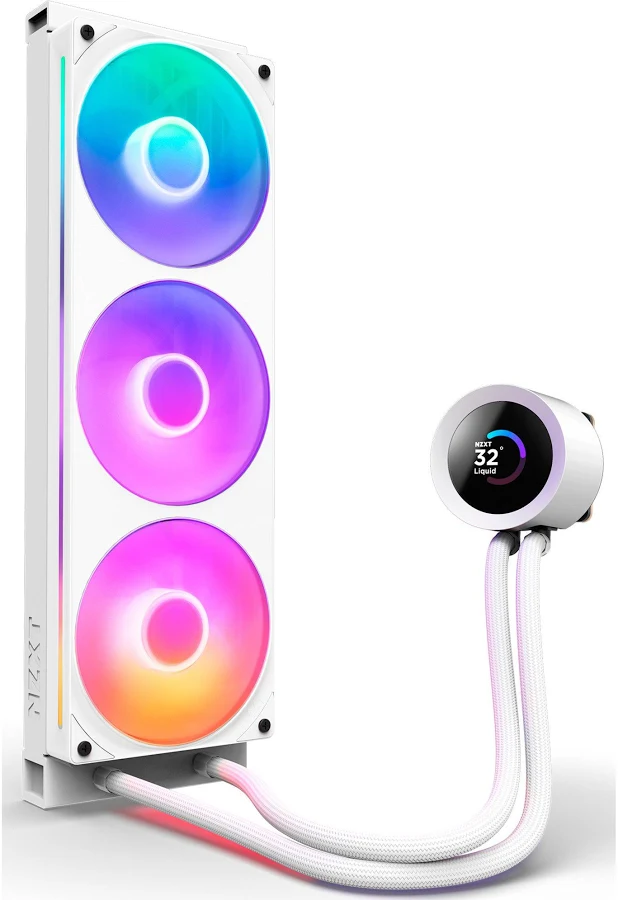NZXT Kraken Plus RGB 360mm Blanc - vue 5