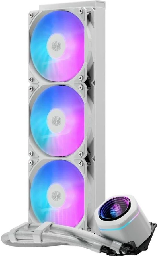 Cooler Master MasterLiquid Core Nex Digital 360 ARGB Blanc - vue 2