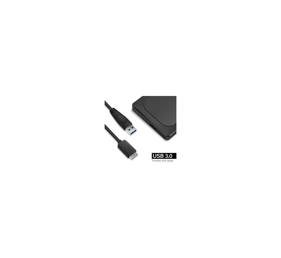 Disque dur externe Aiolo Innovation A4 500 Go Noir - vue 5