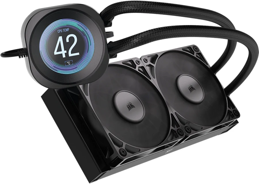 Corsair Nautilus 240 RS Noir - vue 1