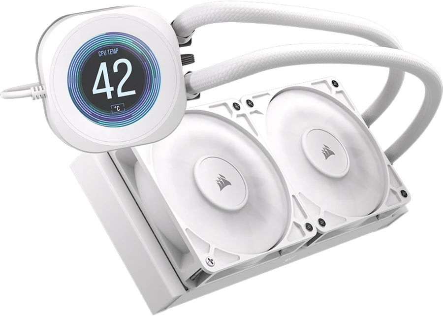 Corsair Nautilus 240 Blanc - vue 2
