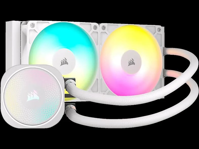 Corsair NAUTILUS 240 ARGB Blanc - vue 1