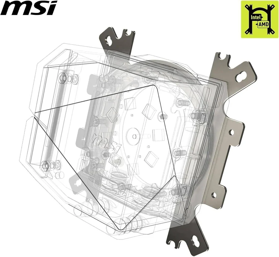 MSI MAG CORELIQUID I360 360mm Noir - vue 4