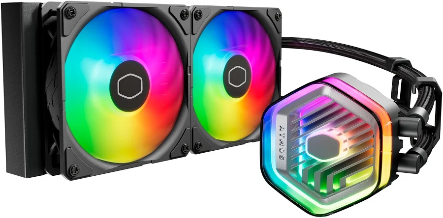 Cooler Master MasterLiquid 240 Atmos Noir - vue 1