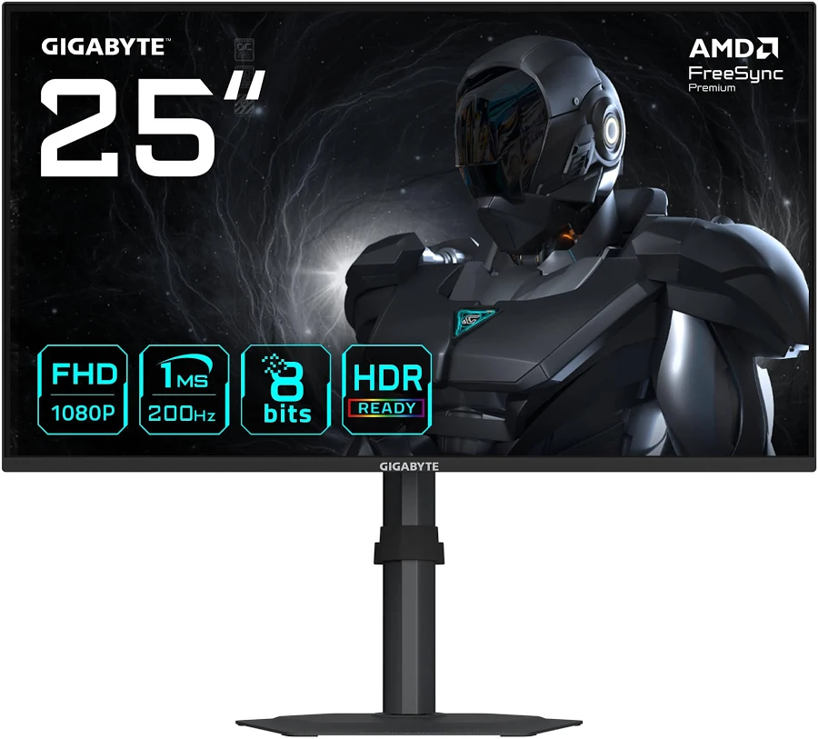 GIGABYTE G25F2 24,5 pouces - vue 1