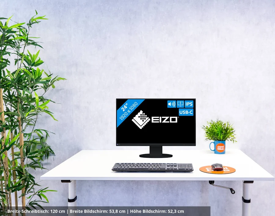 Eizo BenQ EV2480 24 pouces - vue 3