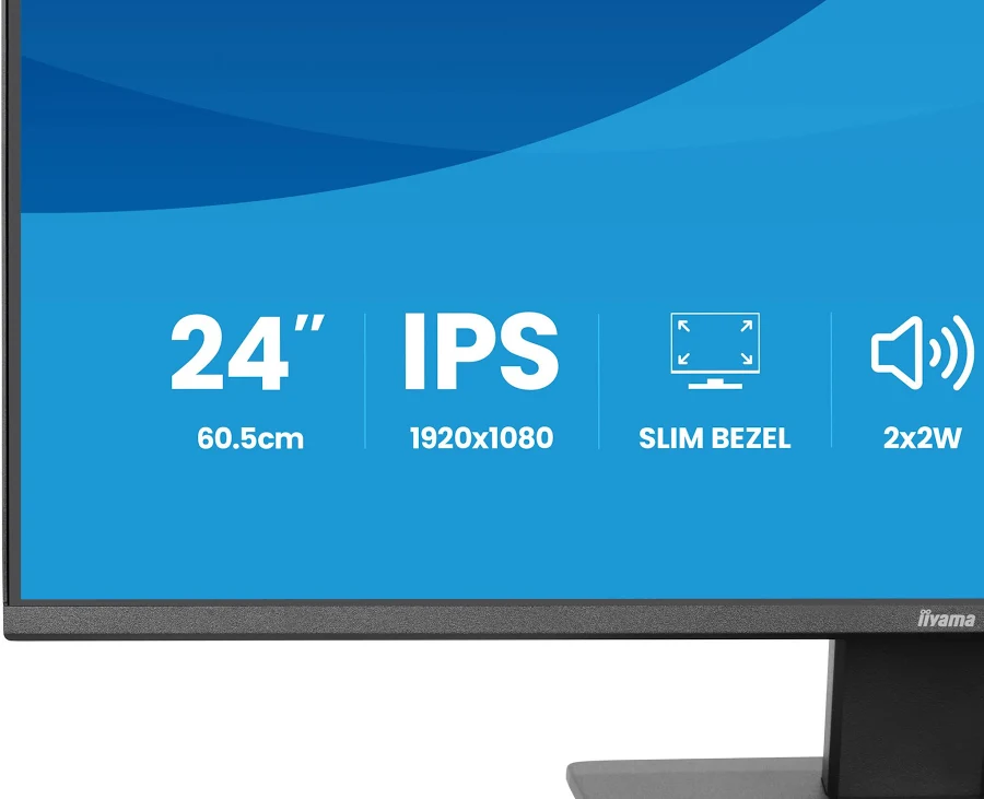 iiyama ProLite X2493HSU-B1 23,8 pouces - vue 2